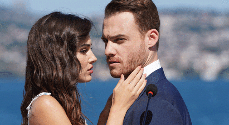 Turkish Lifestyle: Focus of No 1. Turkish TV Shows in Russia 2 Eda and Serkan, the lead characters of the Turkish romantic comedy Love Is in the Air, in a tender moment, a favorite in Russia